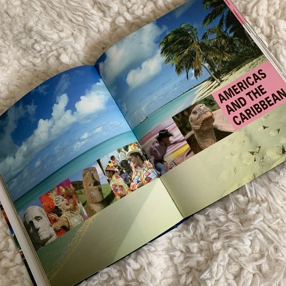 501 Must-Visit Destinations Beautiful Thick Colorful Coffee Table Book